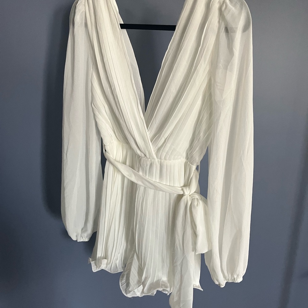 White Romper